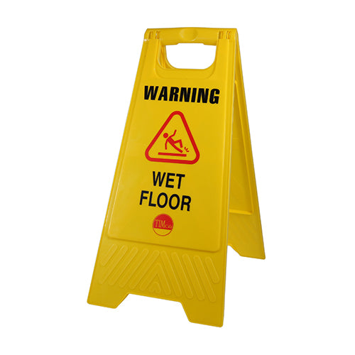 A-Frame Safety Sign - Warning Wet Floor | 610 x 300 x 30 product image
