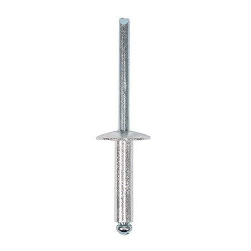 Rivets - Flange Head - Aluminium | 4.8 x 20 | Box product image