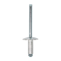 Rivets - Flange Head - Aluminium | 4.8 x 12 | Box product image
