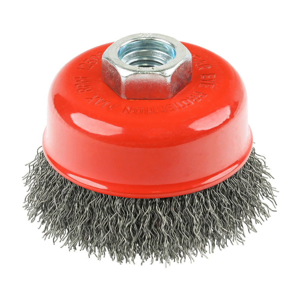 Angle Grinder Cup Brush - Crimped Steel Wire | 75mm product image