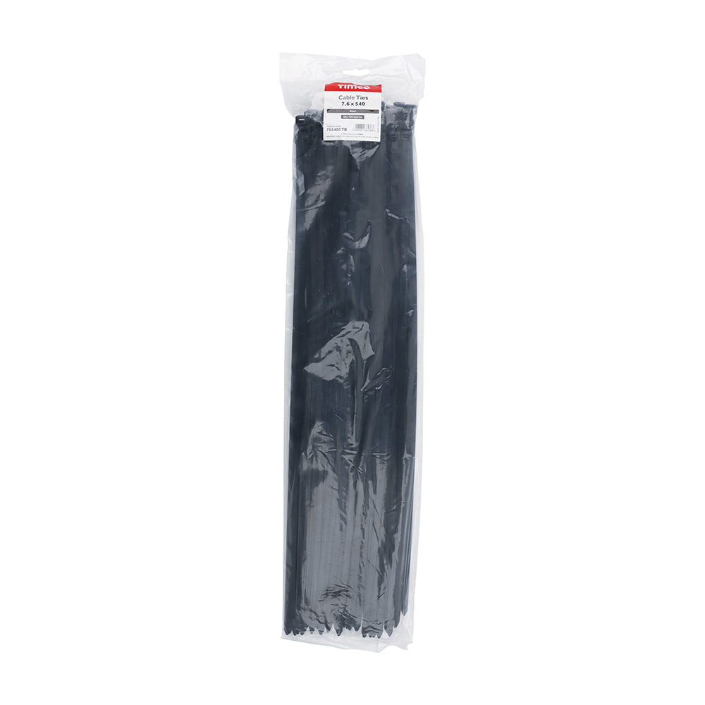 Cable Ties - Black | 7.6 x 540 additional image 2