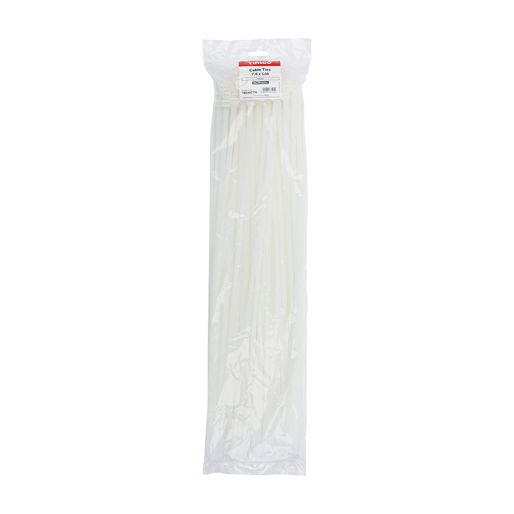 Cable Ties - Natural | 7.6 x 540 additional image 2