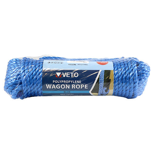 Wagon Rope - Blue Polypropylene | 9mm x 27m product image