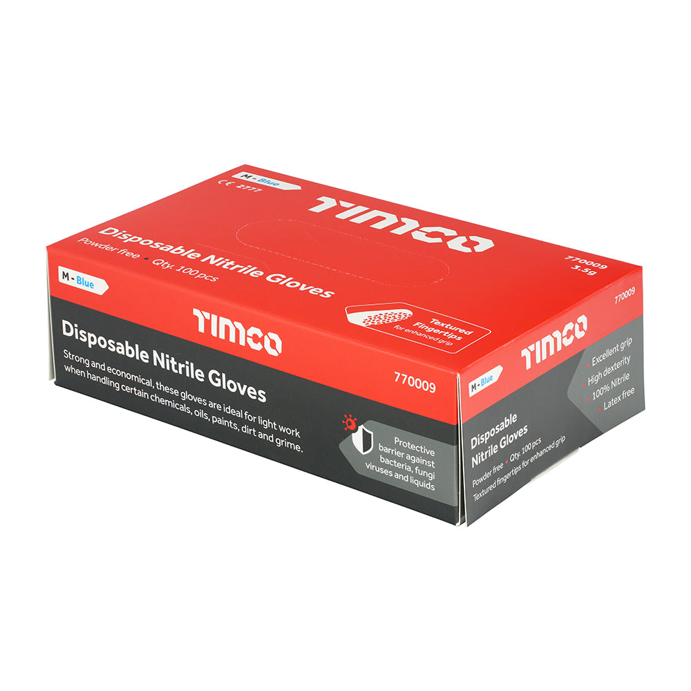Nitrile Gloves - Blue | Medium additional image 2