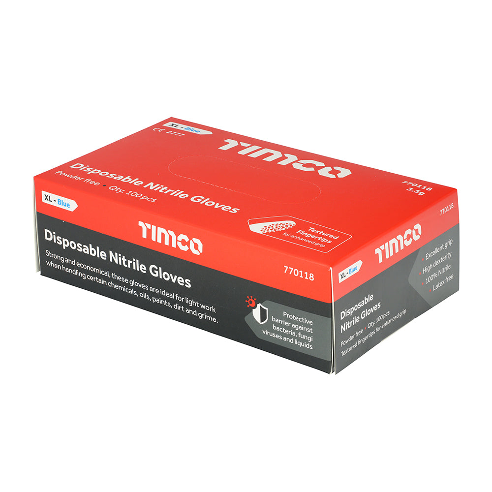 Nitrile Gloves - Blue | X Large additional image 2