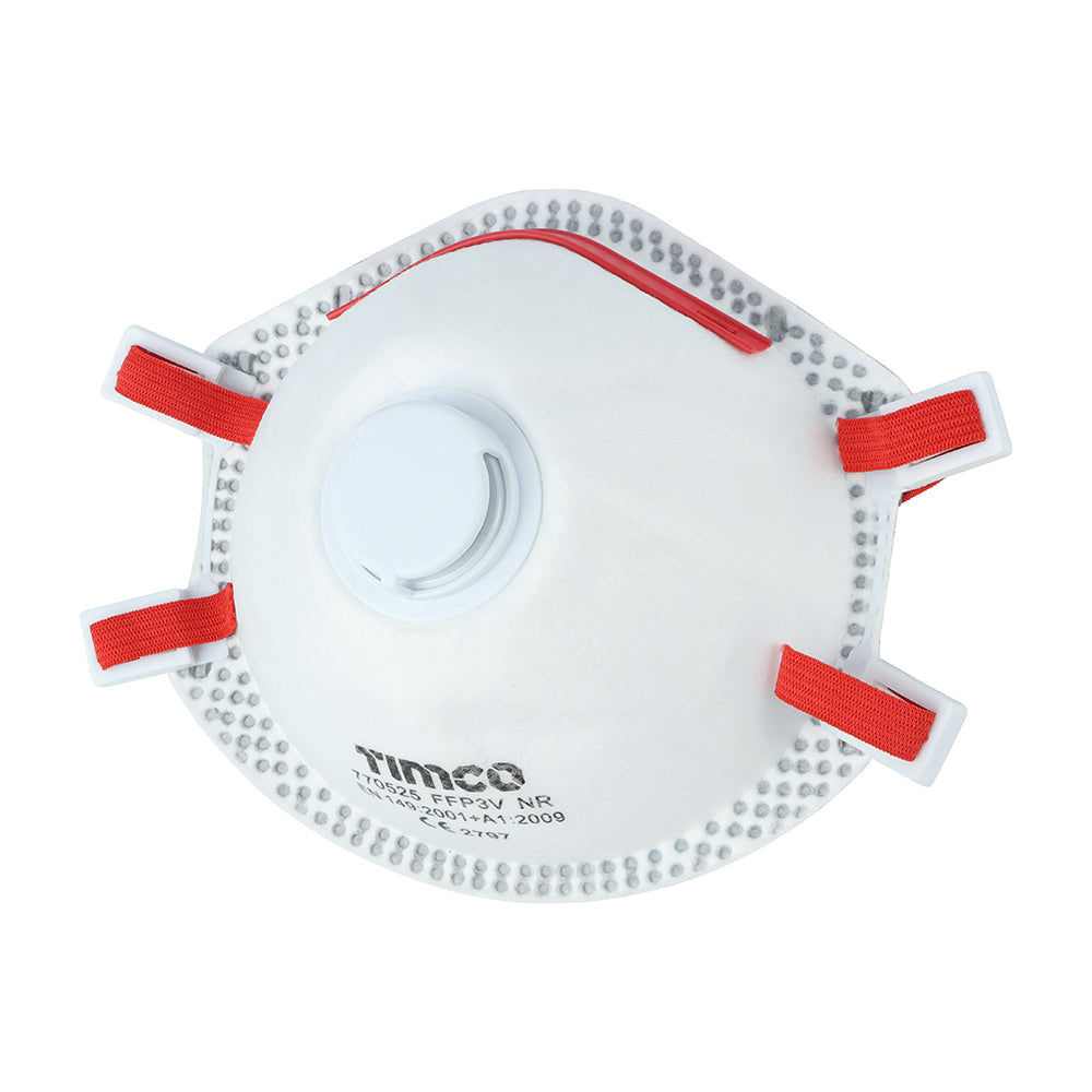 FFP3 Moulded Masks with Valve | One Size | Bag product image