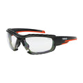 Sports Style Safety Glasses - With Foam Dust Guard - Clear | One Size product image