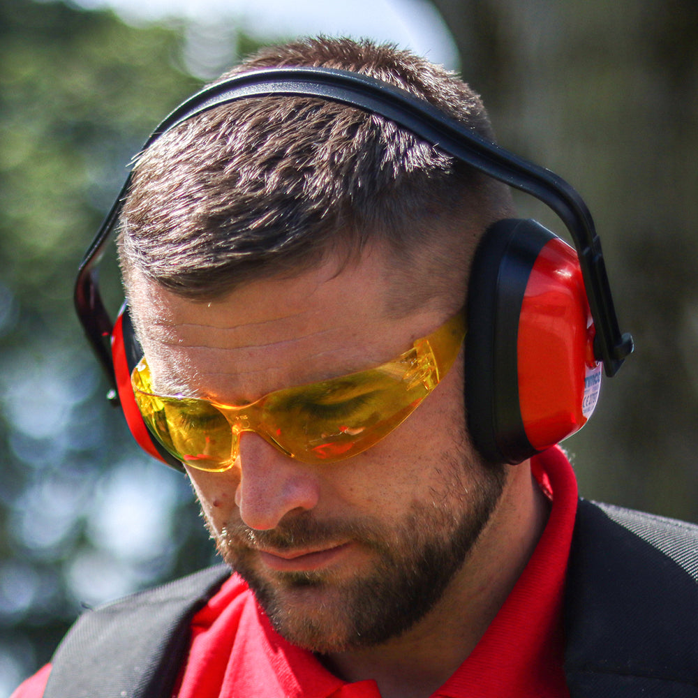 Standard Safety Glasses - Amber | One Size additional image 3
