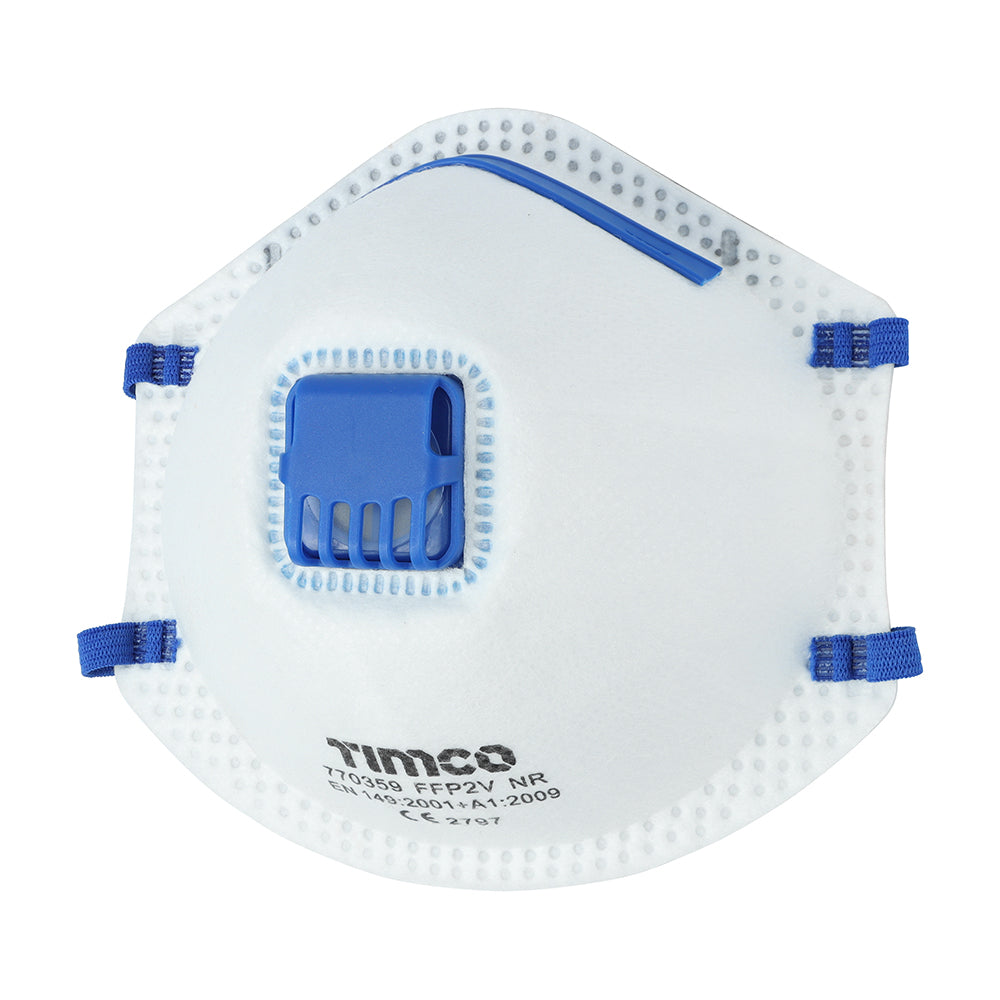 FFP2 Moulded Masks with Valve | One Size | Box product image