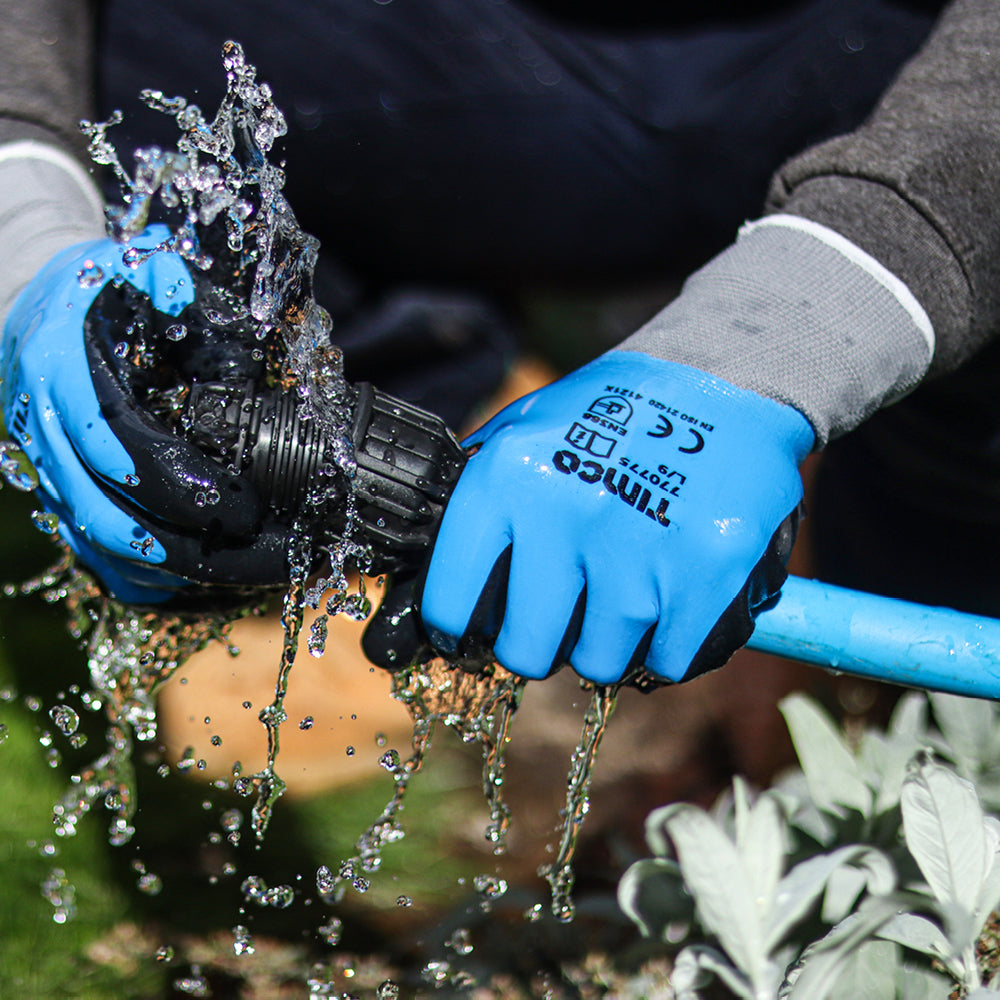 Waterproof Grip Gloves - Sandy Nitrile Foam Coated Polyester | X Large additional image 3