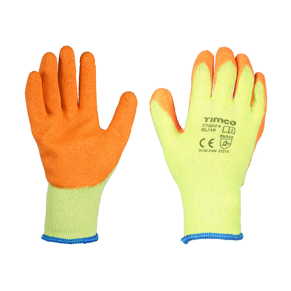 Eco-Grip Gloves - Crinkle Latex Coated Polycotton - Multi Pack | X Large product image