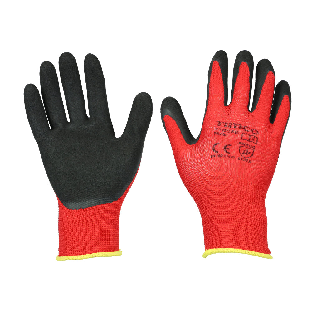 Toughlight Grip Gloves - Sandy Latex Coated Polyester | Medium product image