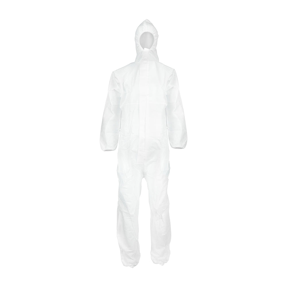 Cat III Type 5/6 Coverall - High Risk Protection - White | Large product image