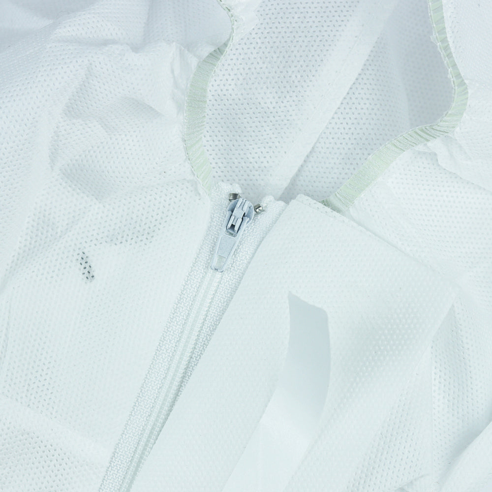 Cat III Type 5/6 Coverall - High Risk Protection - White | Large additional image 3