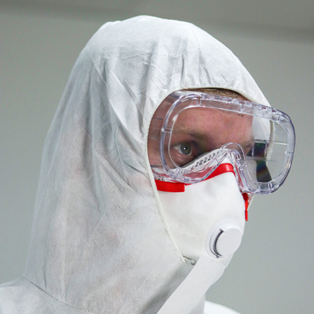 Cat III Type 5/6 Coverall - High Risk Protection - White | Large additional image 4