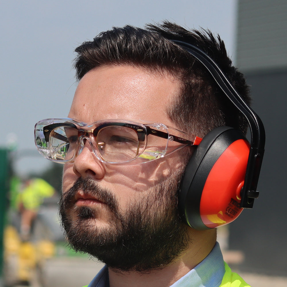 Slimfit Overspecs Safety Glasses - Clear | One Size additional image 4