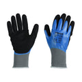 Waterproof Grip Gloves - Sandy Nitrile Foam Coated Polyester | Large product image