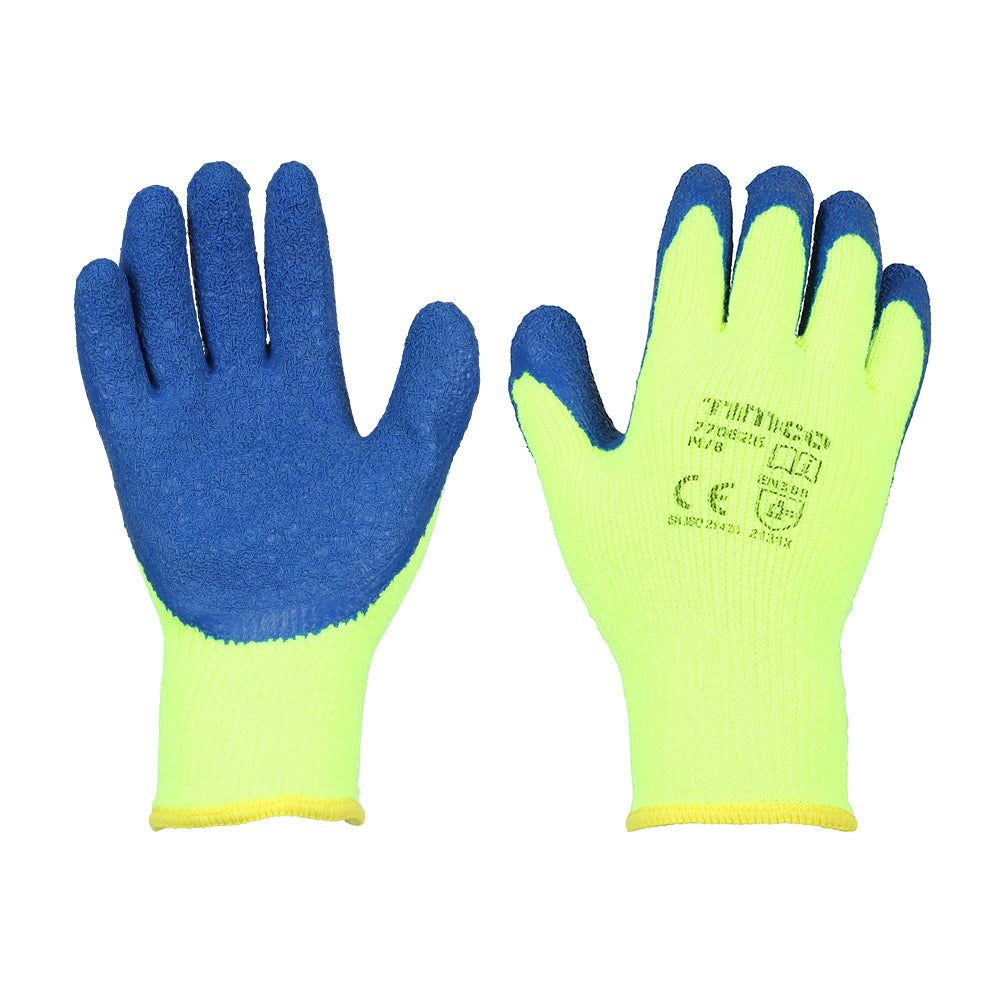 Warm Grip Gloves - Crinkle Latex Coated Polyester | Medium product image