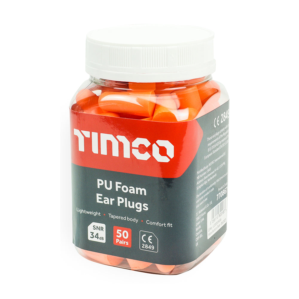 PU Foam Ear Plugs | One Size | Jar additional image 2