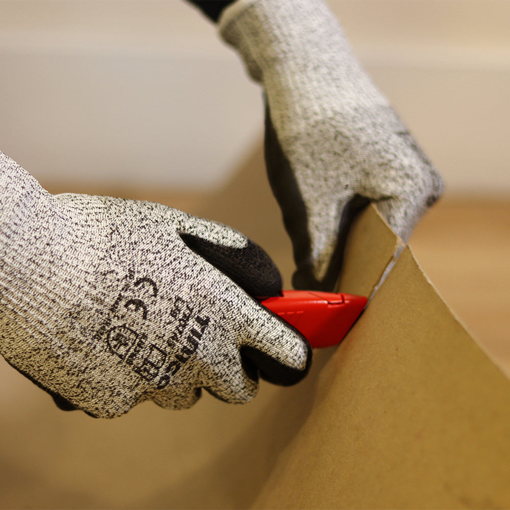 High Cut Gloves - PU Coated HPPE Fibre with Glass Fibre | Medium additional image 3