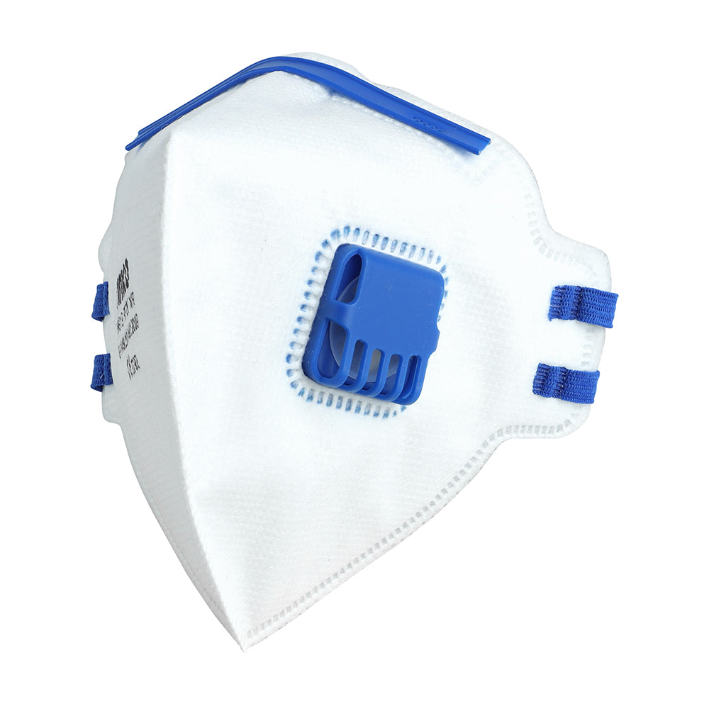 FFP2 Fold Flat Masks with Valve | One Size | Box additional image 2