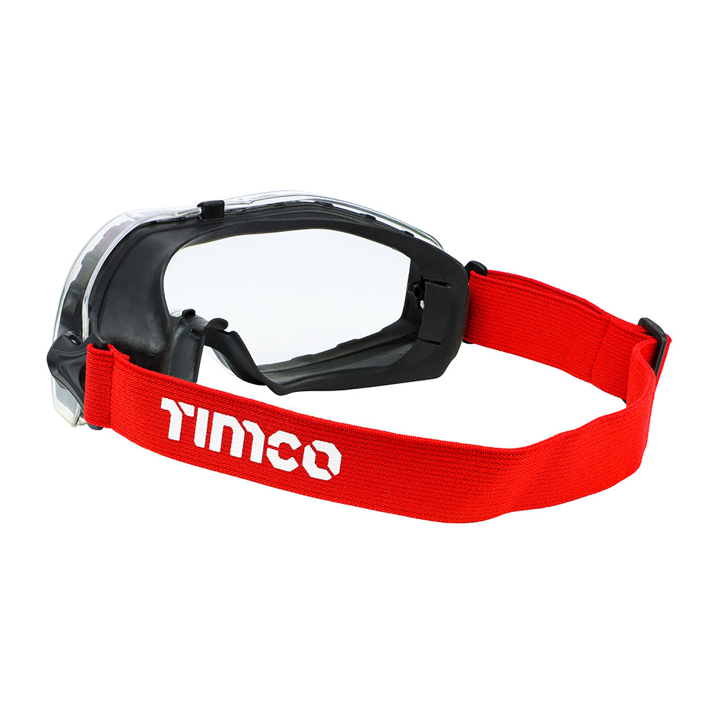 Sports Style Safety Goggles - Clear additional image 2