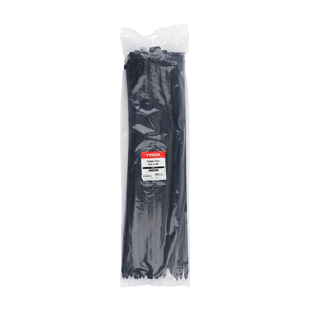 Cable Ties - Black | 9.0 x 530 additional image 2