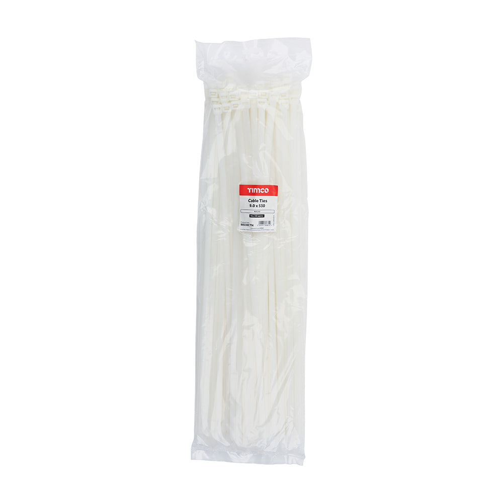 Cable Ties - Natural | 9.0 x 530 additional image 2