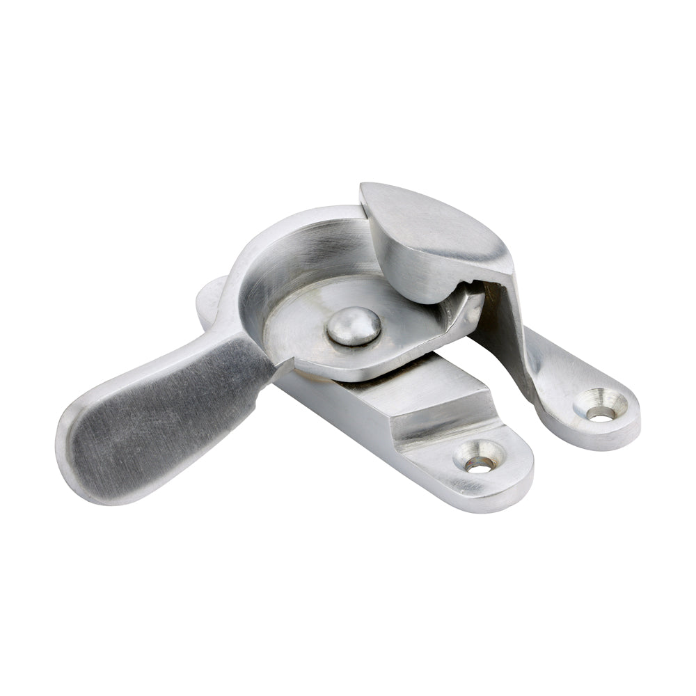 Fitch Pattern Sash Fastener - Satin Chrome | 68 x 14 | Tin additional image 2