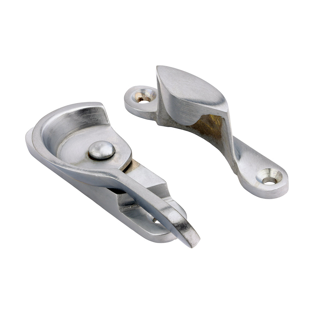 Fitch Pattern Sash Fastener - Satin Chrome | 68 x 14 | Bag product image