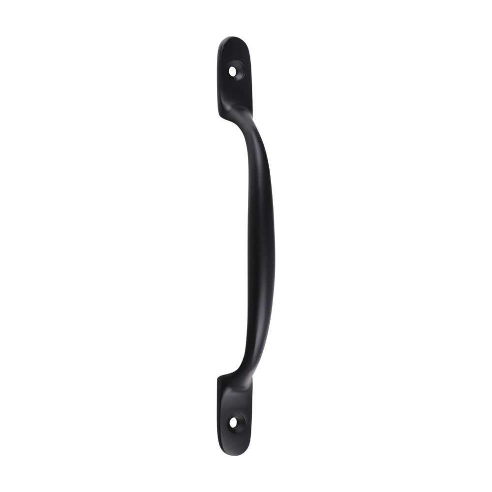 Traditional Pattern Sash Pull Handle - Matt Black | 160mm | TIMpac product image