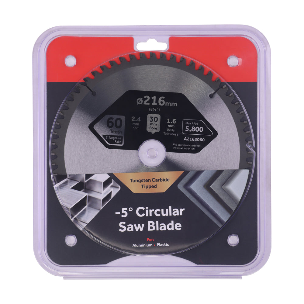 '-5° Circular Saw Blade | 216 x 30 x 60T additional image 2