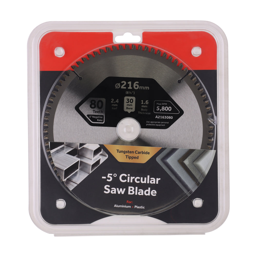 '-5° Circular Saw Blade | 216 x 30 x 80T additional image 2