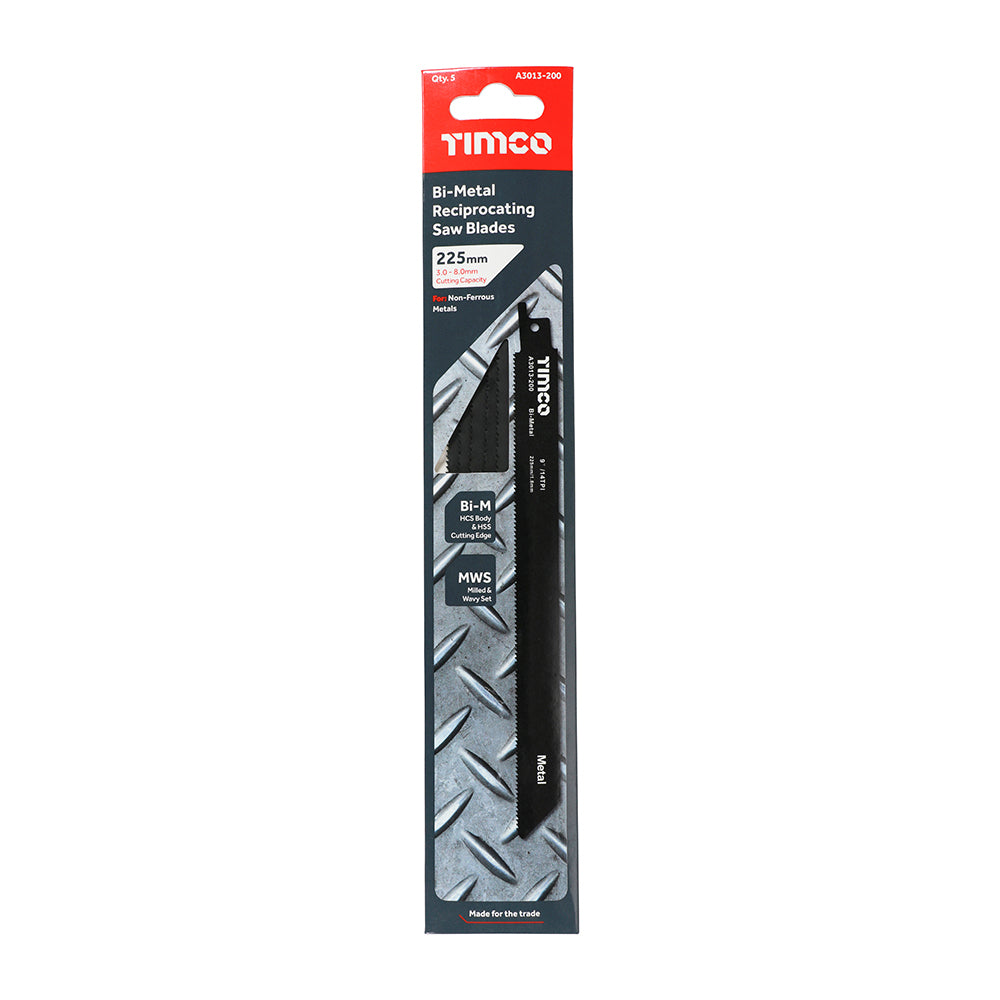 Reciprocating Saw Blades - Metal Cutting - Bi-Metal - S1122BF additional image 2