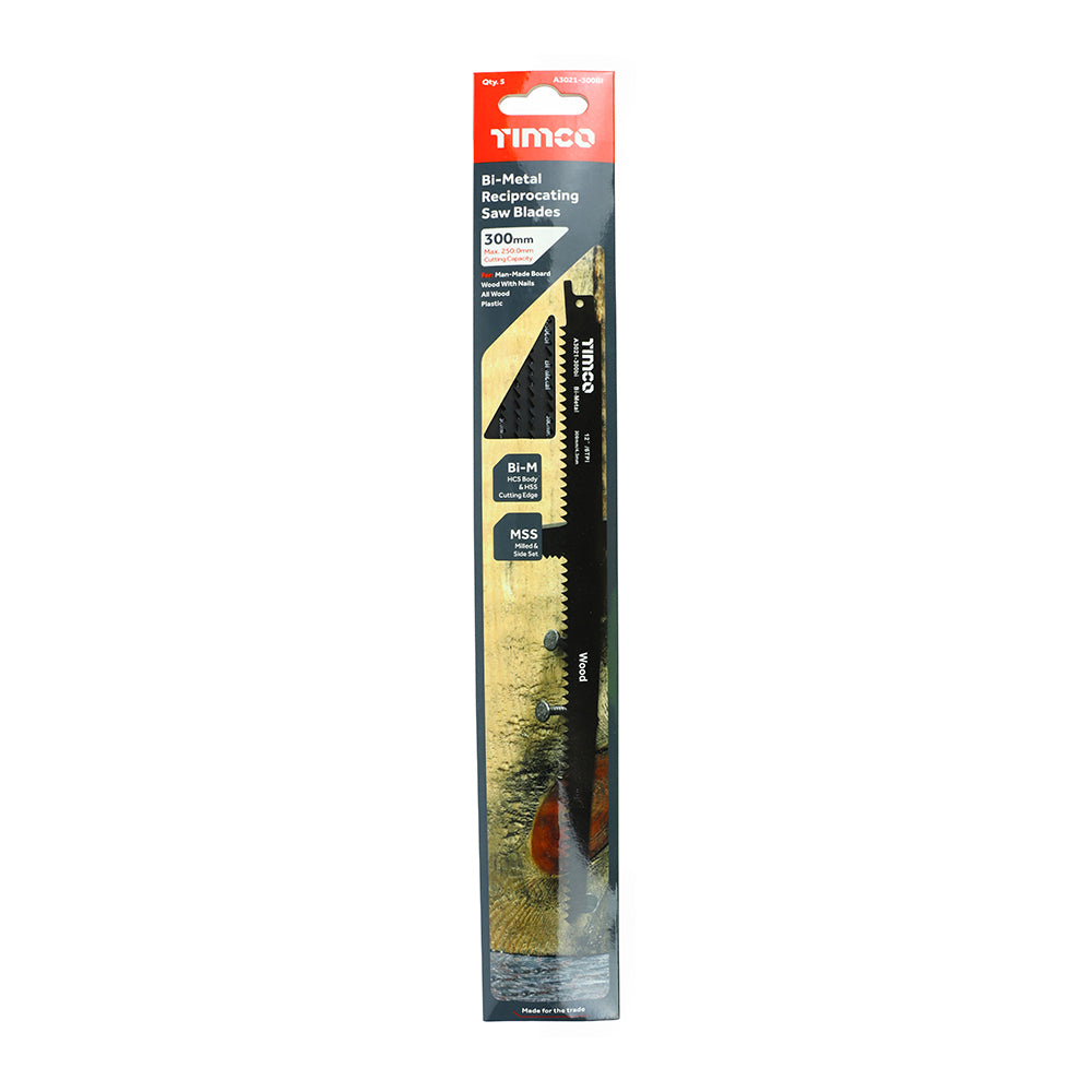 Reciprocating Saw Blades - Wood Cutting - Bi-Metal - S1411DF additional image 2