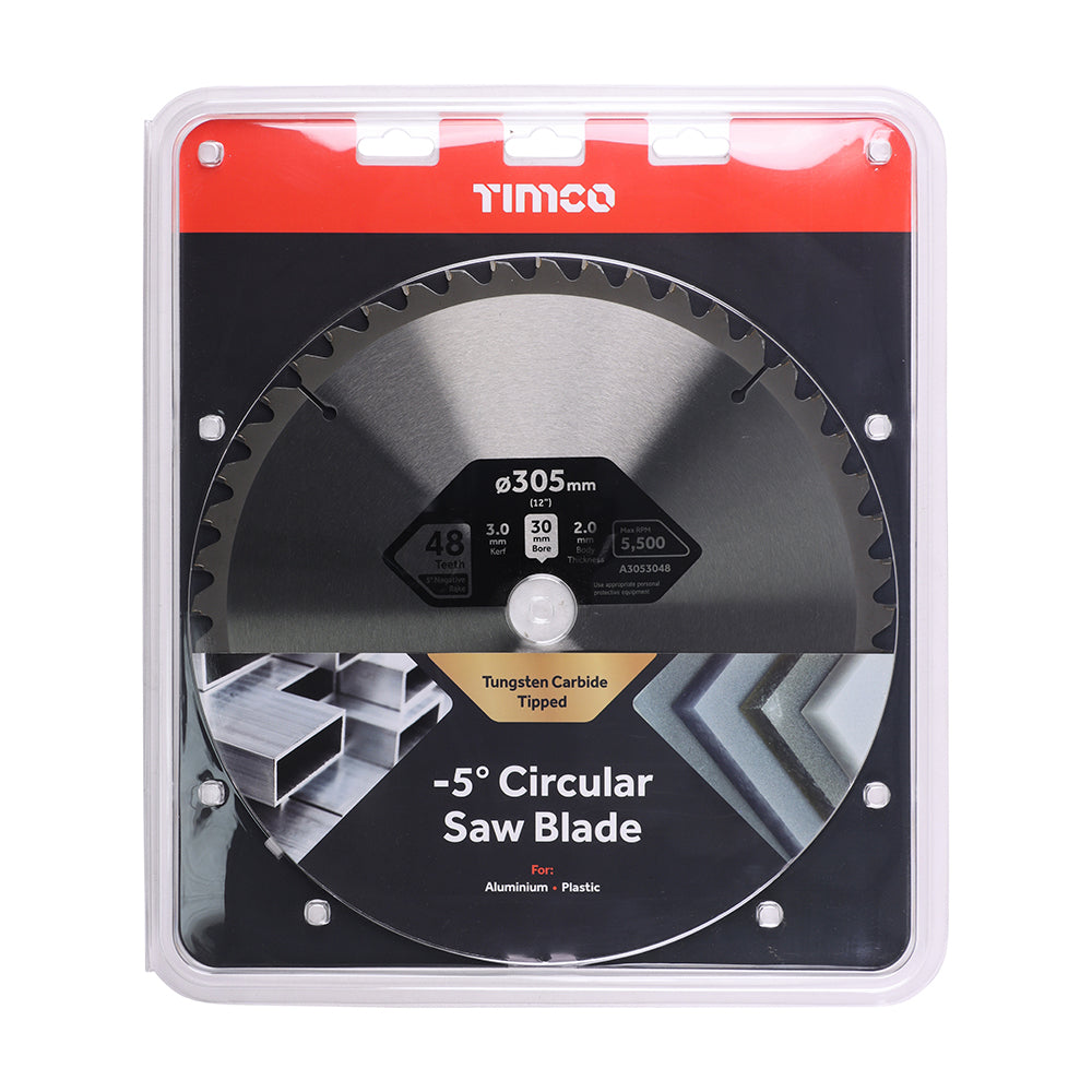 '-5° Circular Saw Blade | 305 x 30 x 48T additional image 2