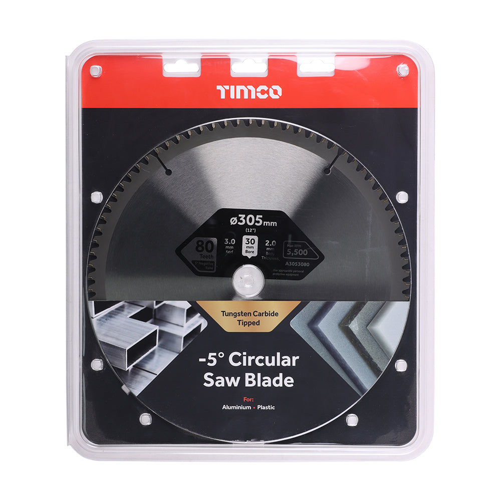 '-5° Circular Saw Blade | 305 x 30 x 80T additional image 2