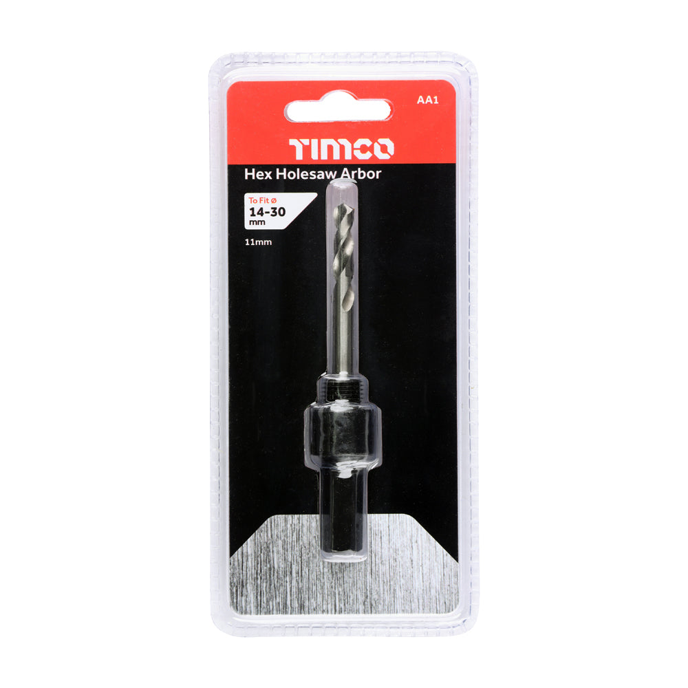 Holesaw Arbor - Hex Shank | To fit Holesaw 14-30mm | Each | 1 Each | AA1 additional image 2
