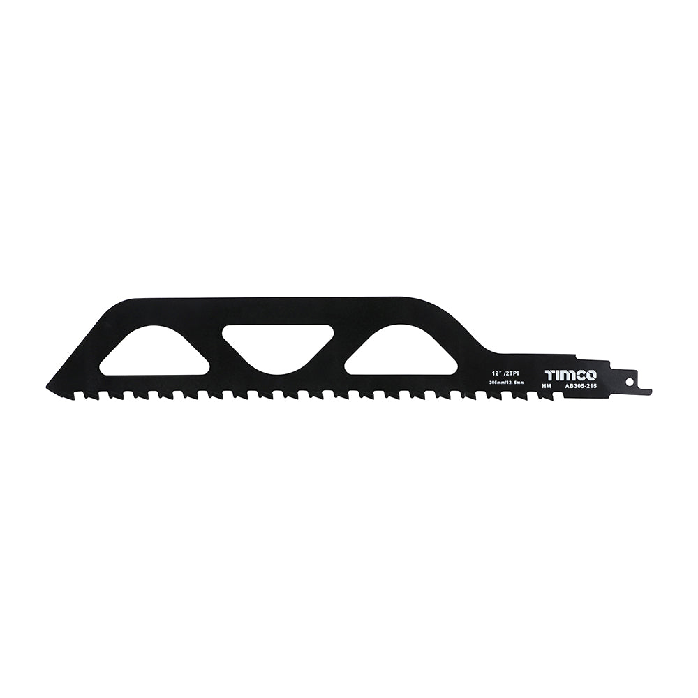 Reciprocating Saw Blades - Block / Brick Cutting - Tungsten Carbide Tipped Blade - S1243HM product image
