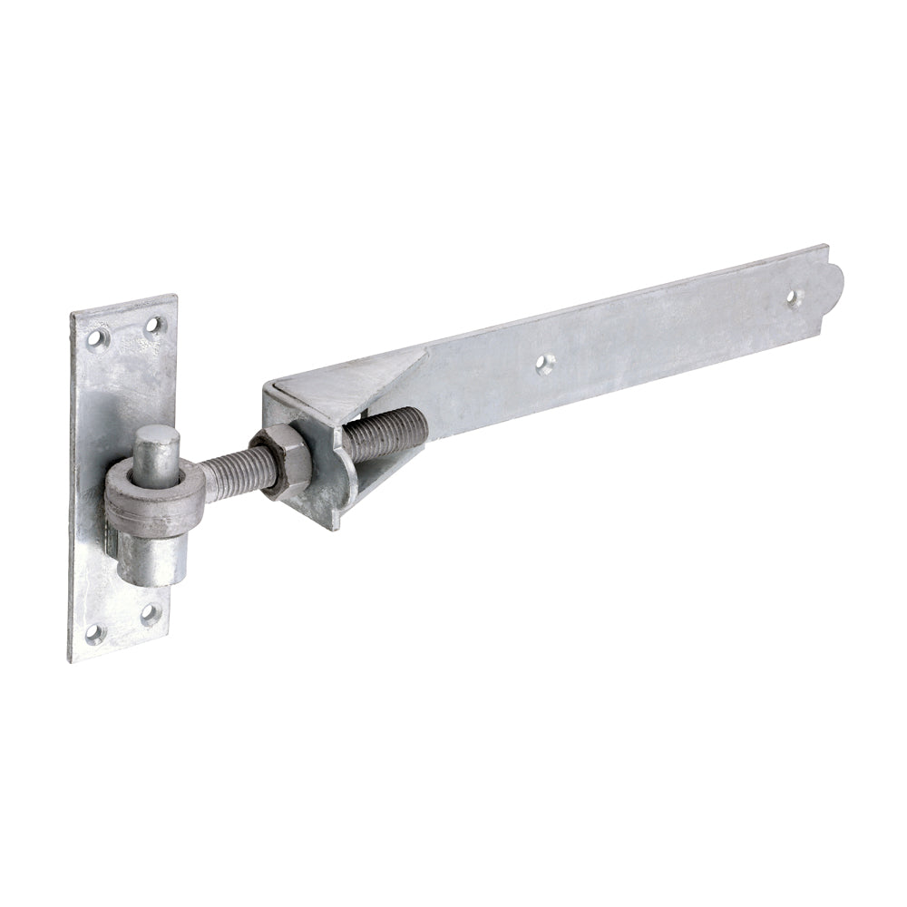 Pair of Adjustable Band & Hook on Plates - Hot Dipped Galvanised | 350mm product image