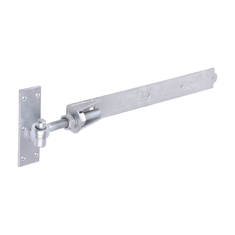 Pair of Adjustable Band & Hook on Plates - Hot Dipped Galvanised | 450mm product image