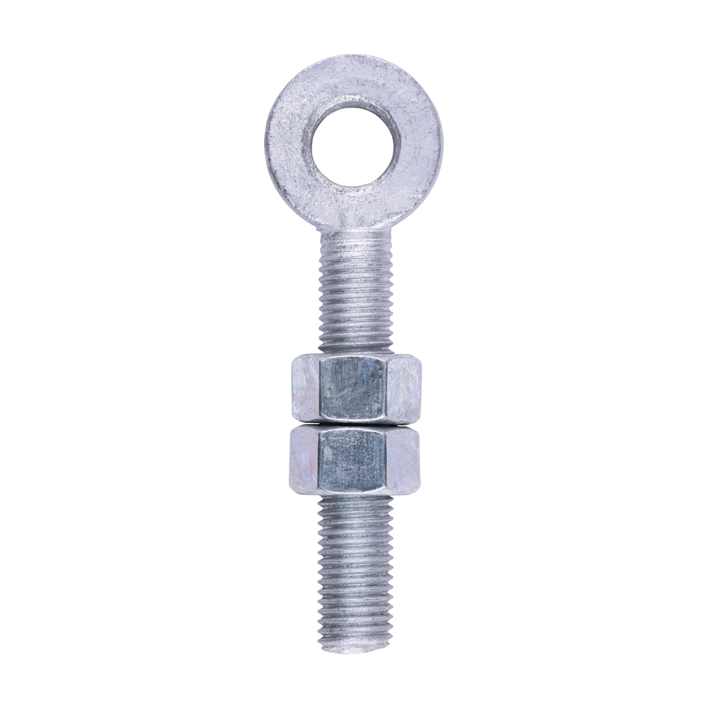 Adjustable Gate Eye with Nuts - Hot Dipped Galvanised | M16 x 100 product image