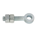 Adjustable Gate Eyes with Nuts - Zinc | M16 x 100 product image