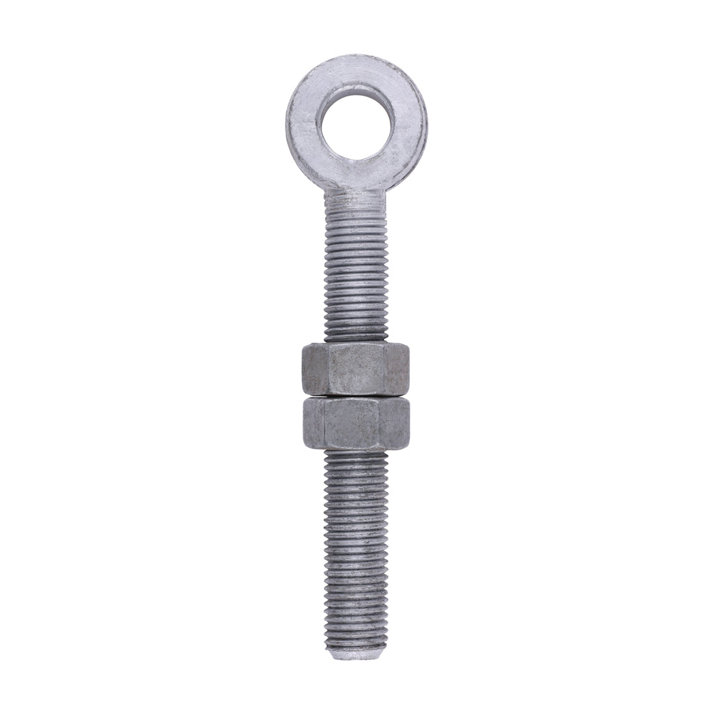 Adjustable Gate Eye with Nuts - Hot Dipped Galvanised | M22 x 150 product image