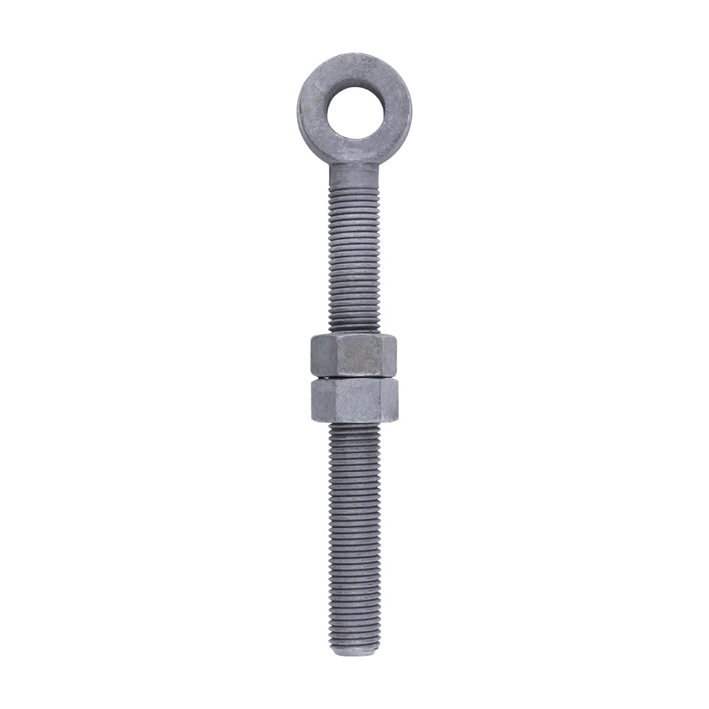Adjustable Gate Eye with Nuts - Hot Dipped Galvanised | M22 x 200 product image