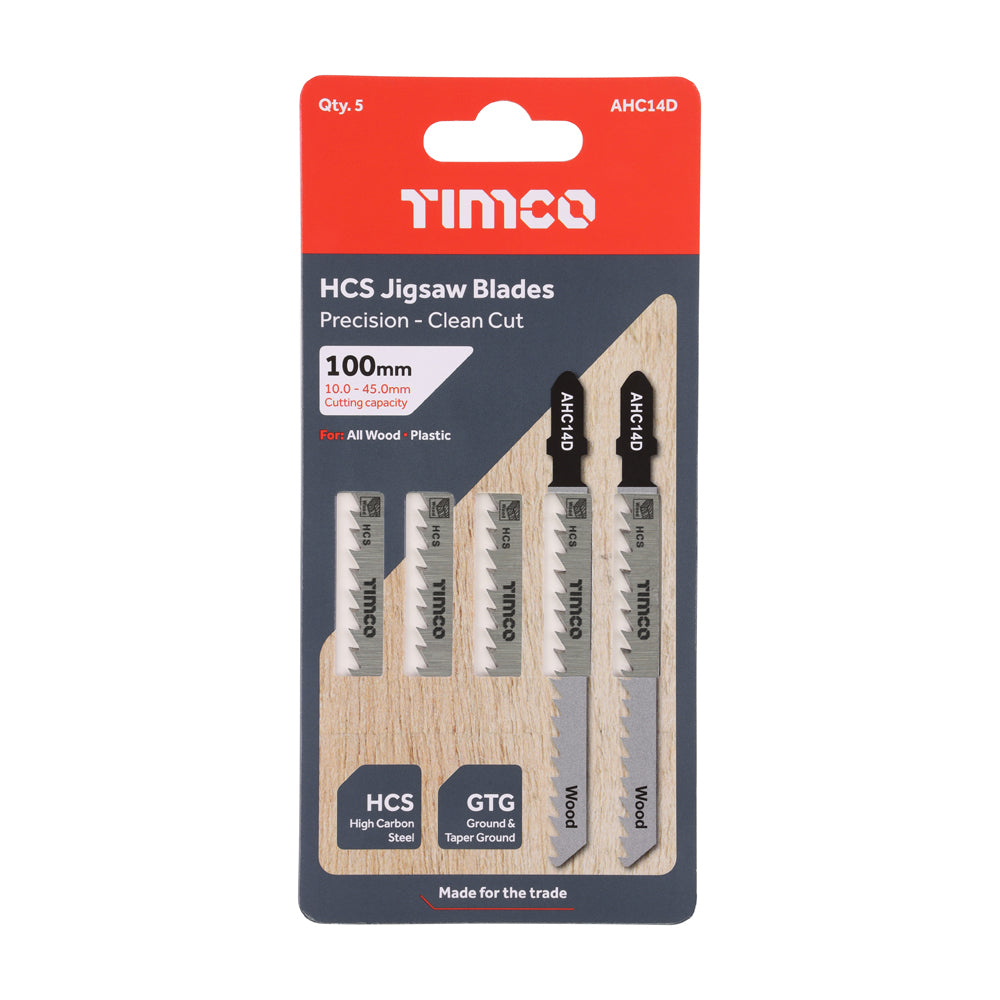 Jigsaw Blades - Wood Cutting - HCS Blades - T101DP additional image 2