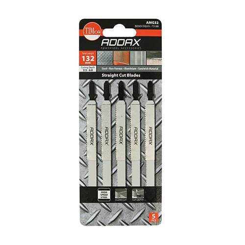 Jigsaw Blades - Metal Cutting - HSS Blades - T318A additional image 2