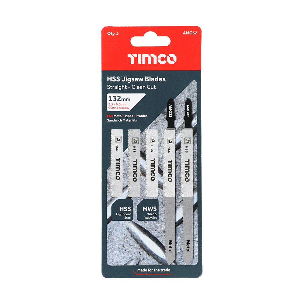Jigsaw Blades - Metal Cutting - HSS Blades - T318B additional image 2