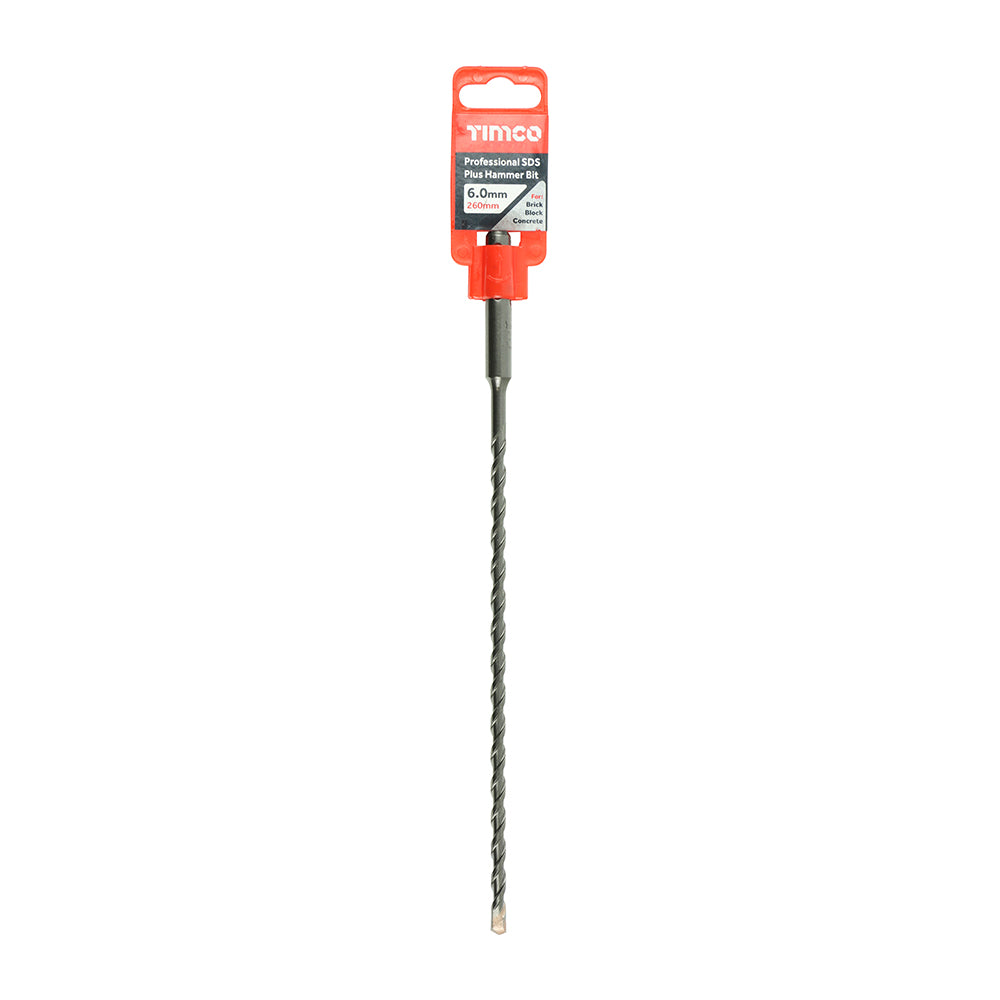 Professional SDS Plus Hammer Bit | 6.0 x 260 additional image 2