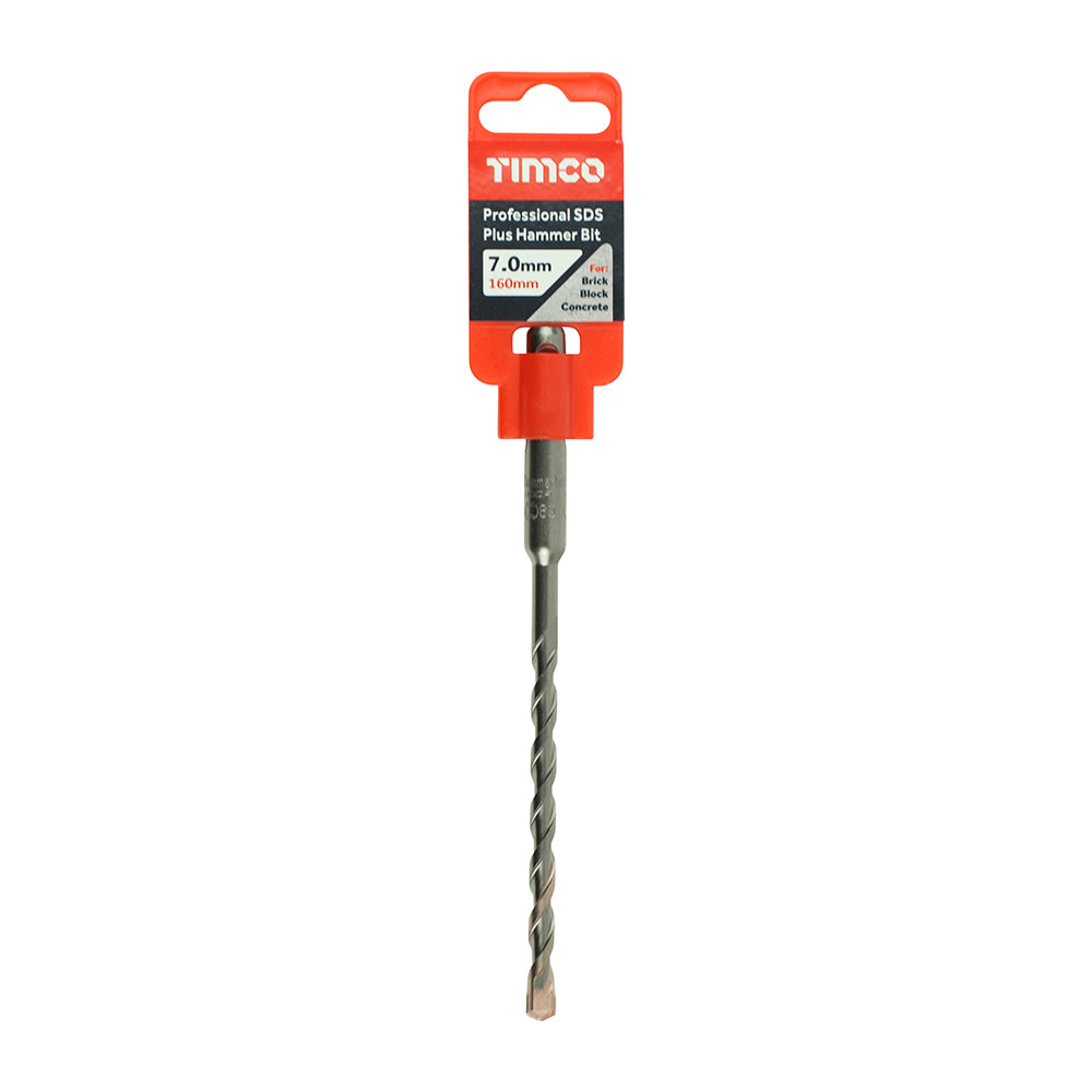 Professional SDS Plus Hammer Bit | 7.0 x 160 additional image 2